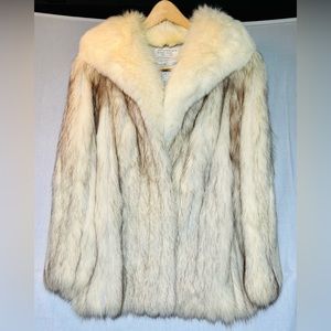 Vintage 1980’s Natural Blue Fox Coat